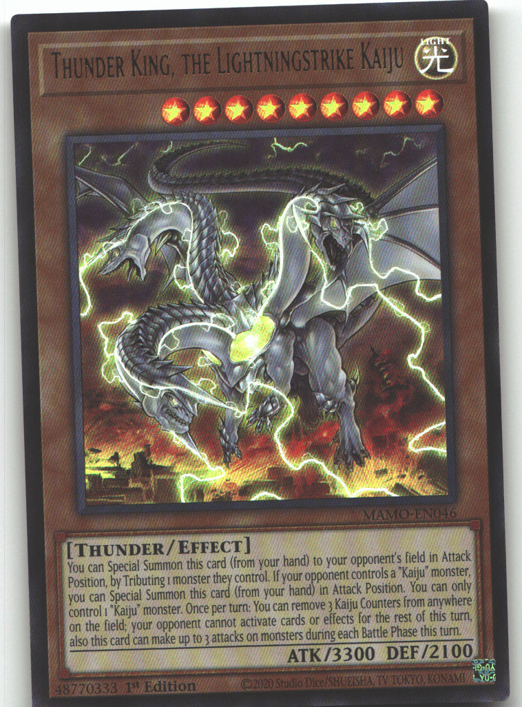 Thunder King, the Lightningstrike Kaiju