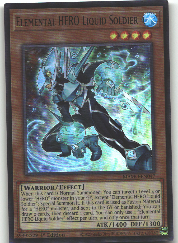 Elemental HERO Liquid Soldier