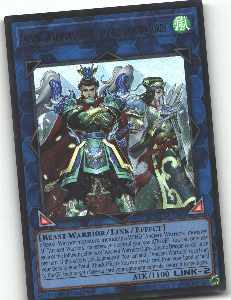 Ancient Warriors Oath - Double Dragon Lords