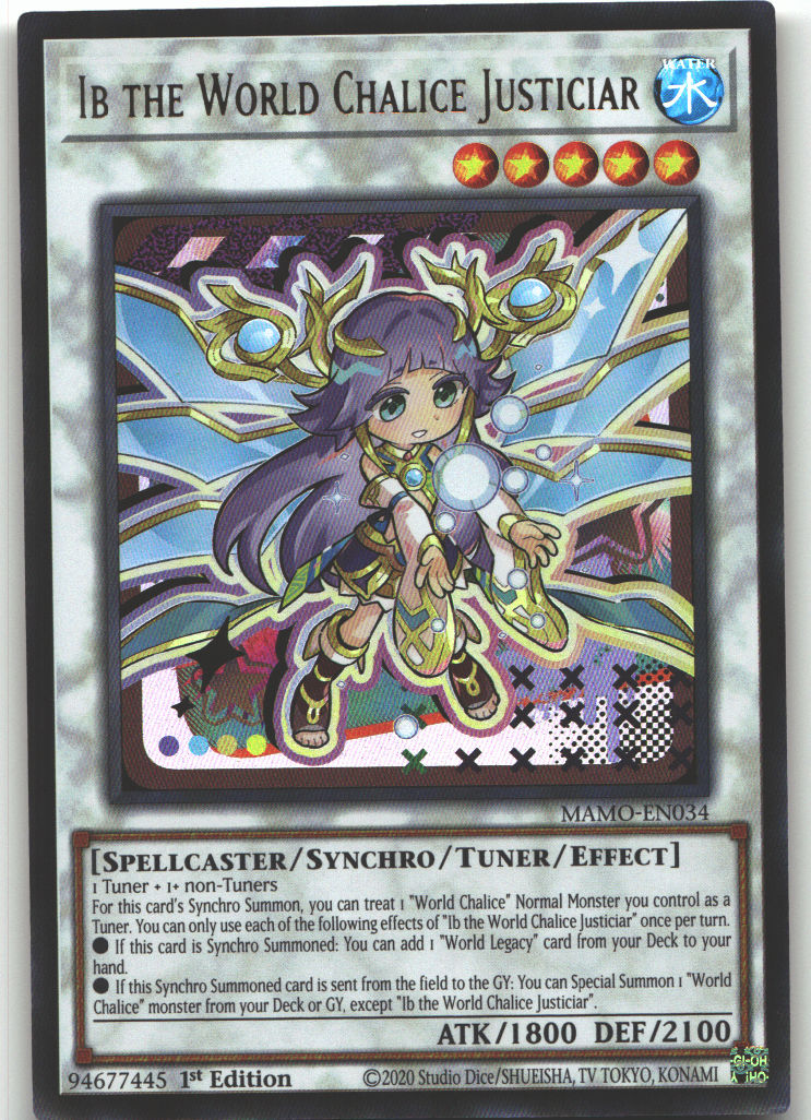 Ib the World Chalice Justiciar