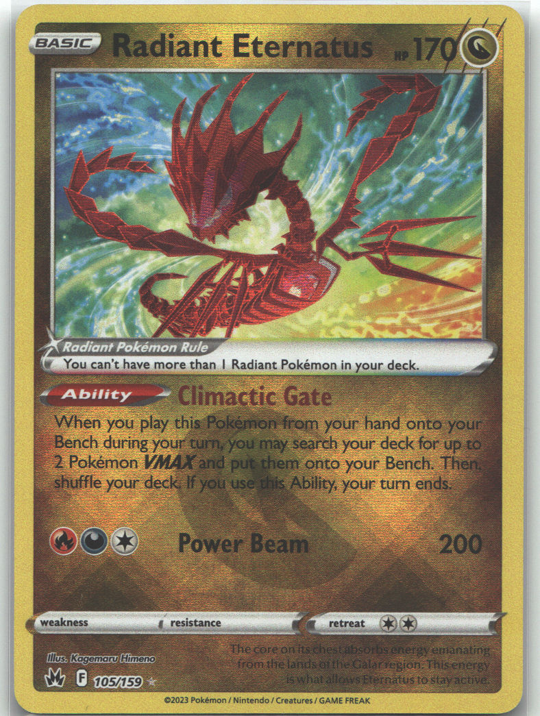 Radiant Eternatus | Near Mint / English / Holofoil