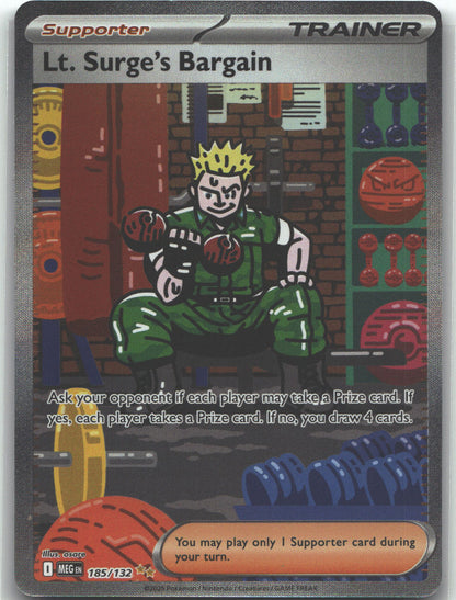 Lt. Surge's Bargain - 185/132