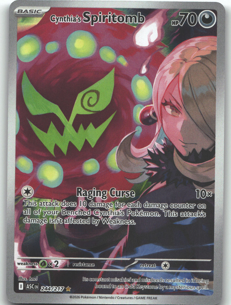 Cynthia's Spiritomb - 244/217