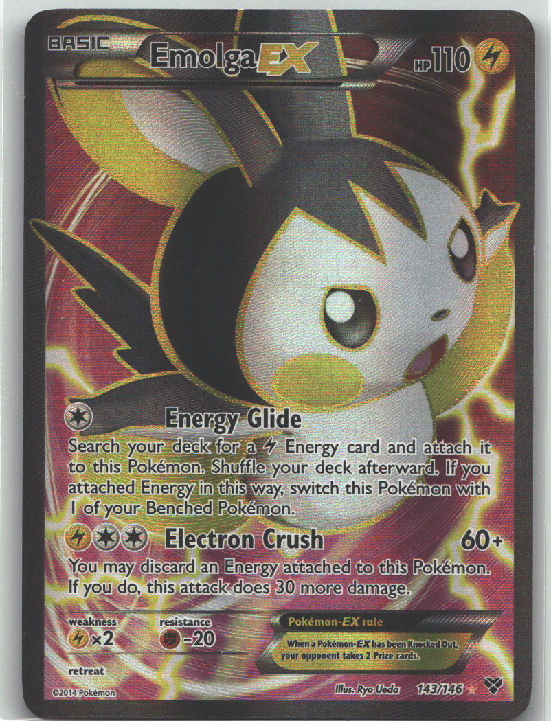 Emolga EX (143 Full Art)