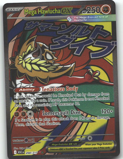 Mega Hawlucha ex - 268/217 | Near Mint / English / Holofoil