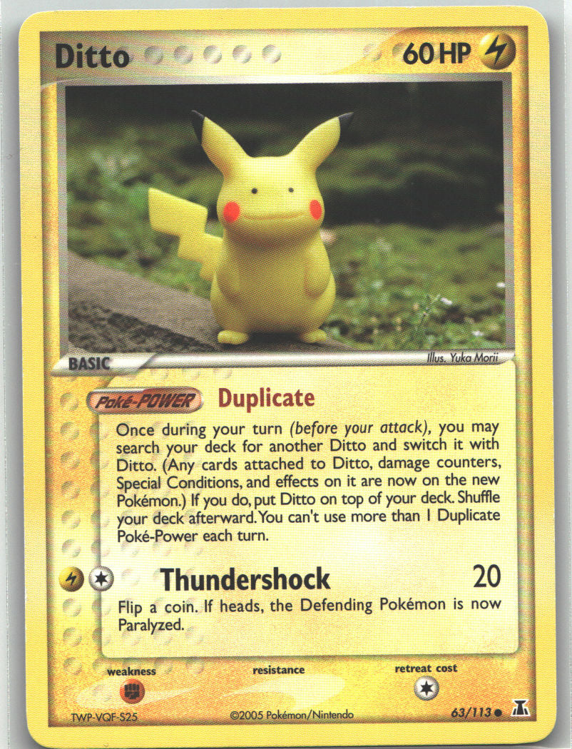 Ditto - 63/113 (Pikachu)