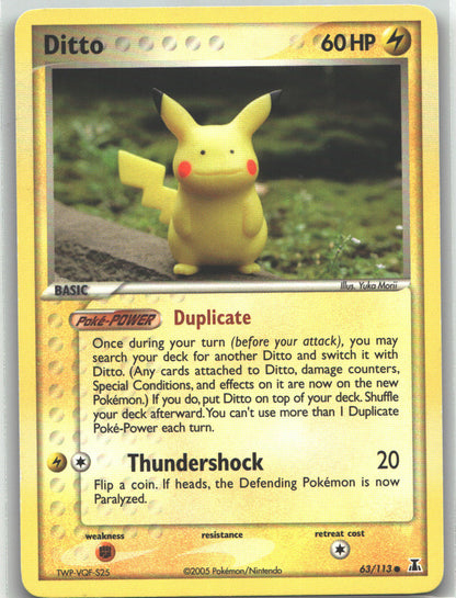 Ditto - 63/113 (Pikachu)