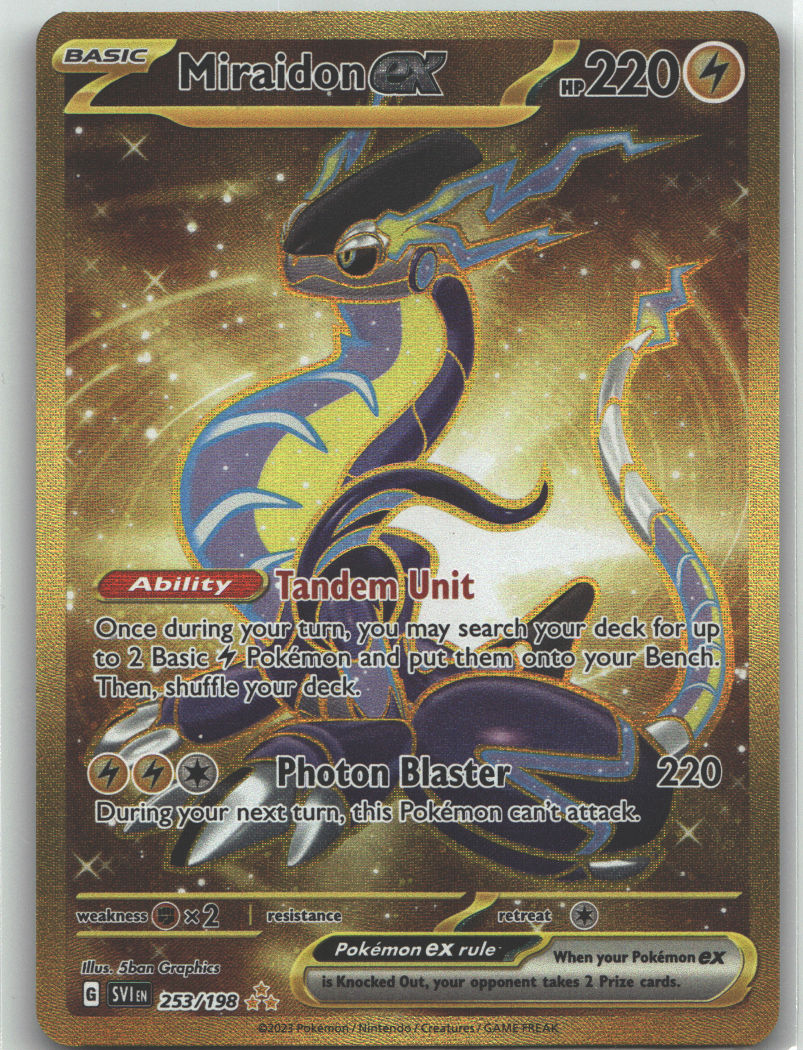 Miraidon ex - 253/198