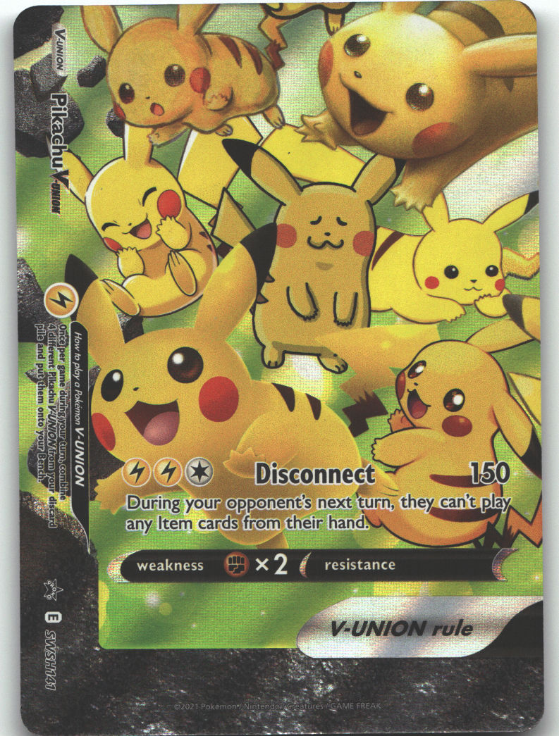 Pikachu V-Union - SWSH141 | Near Mint / English / Holofoil