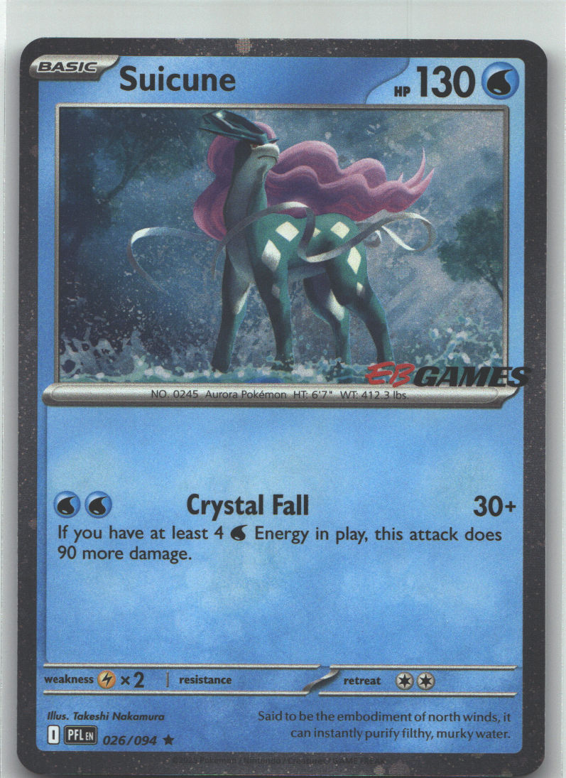 Suicune (Cosmos Holo) (Gamestop Exclusive)