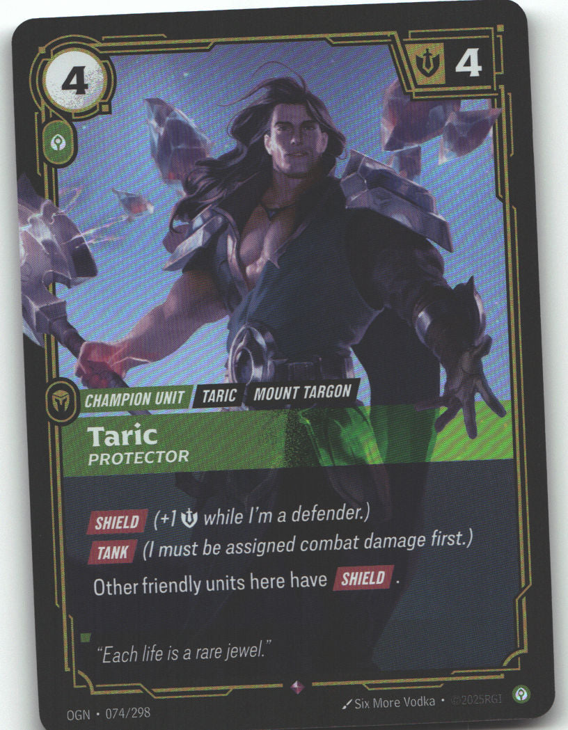 Taric, Protector | Near Mint / English / Foil