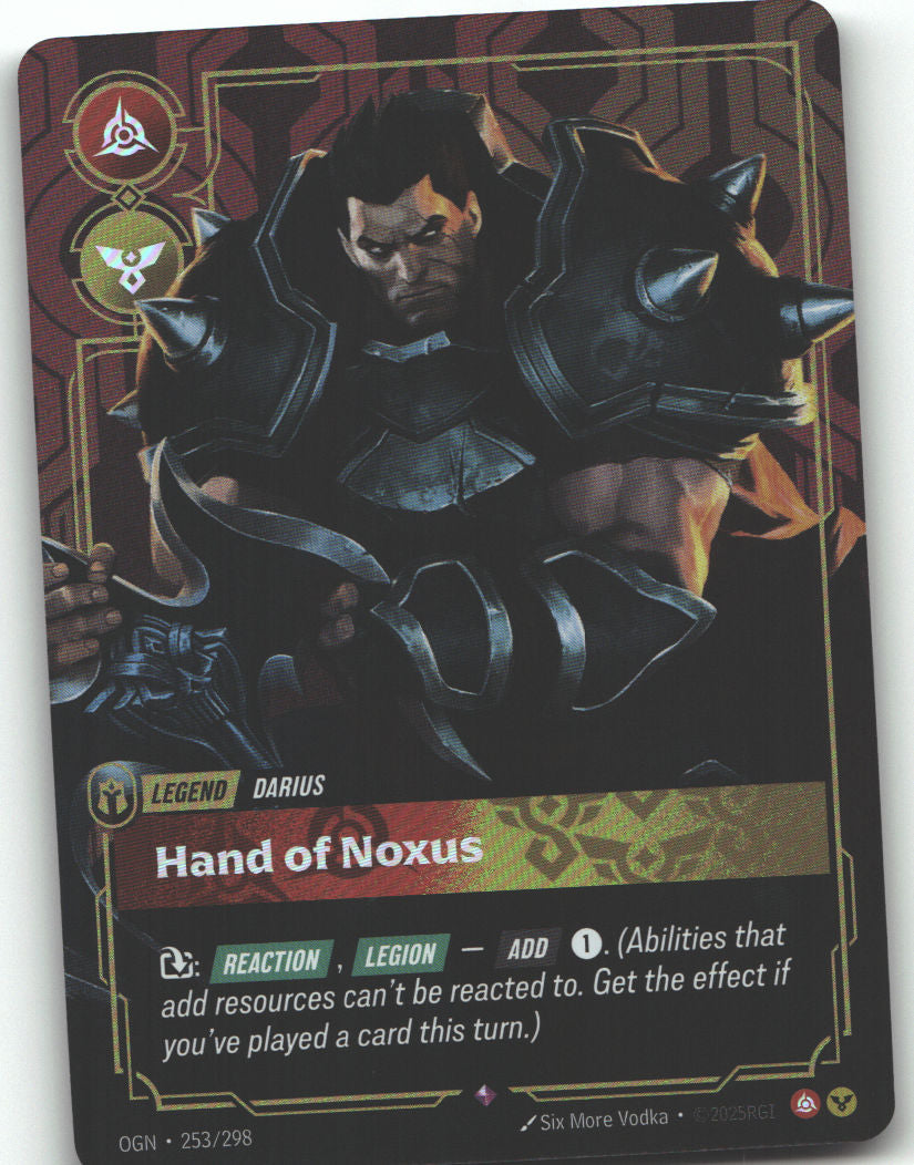 Darius, Hand of Noxus | Near Mint / English / Foil