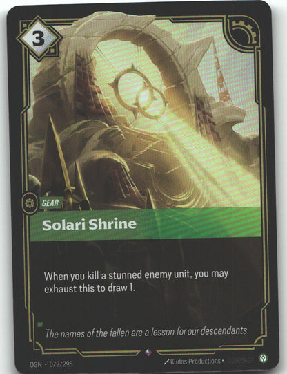 Solari Shrine