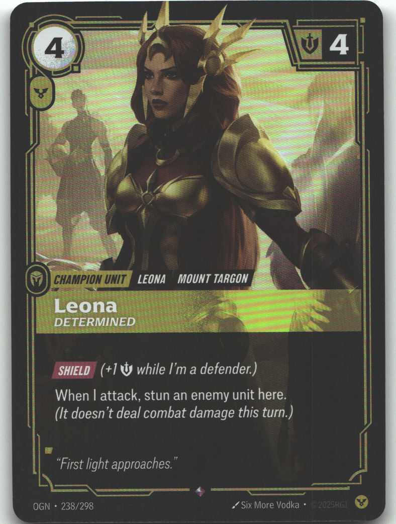 Leona, Determined | Near Mint / English / Foil