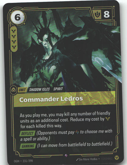 Commander Ledros | Near Mint / English / Foil