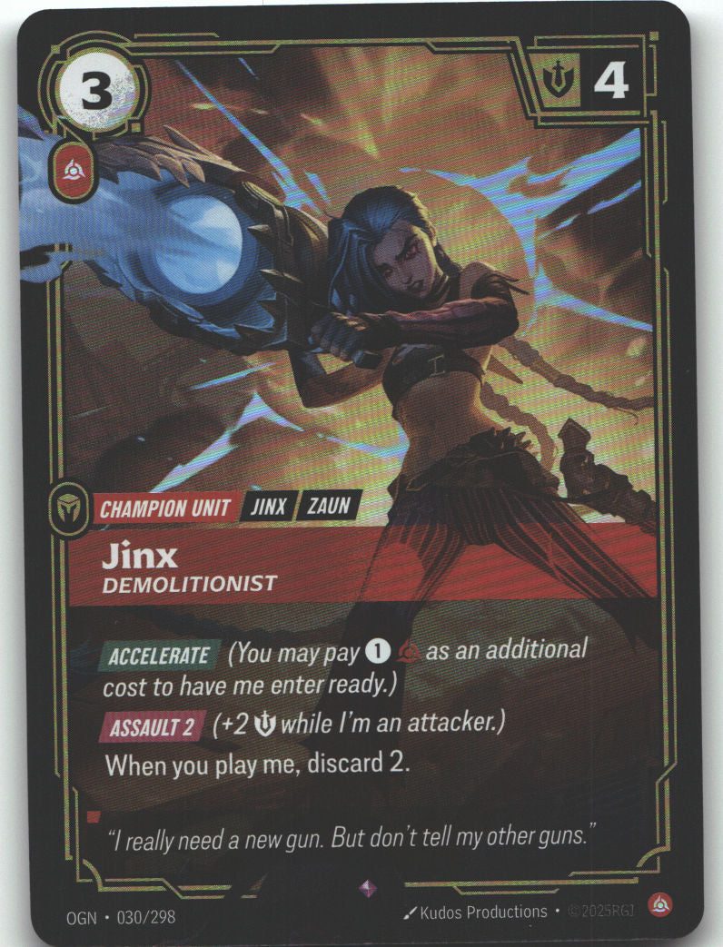 Jinx, Demolitionist | Near Mint / English / Foil