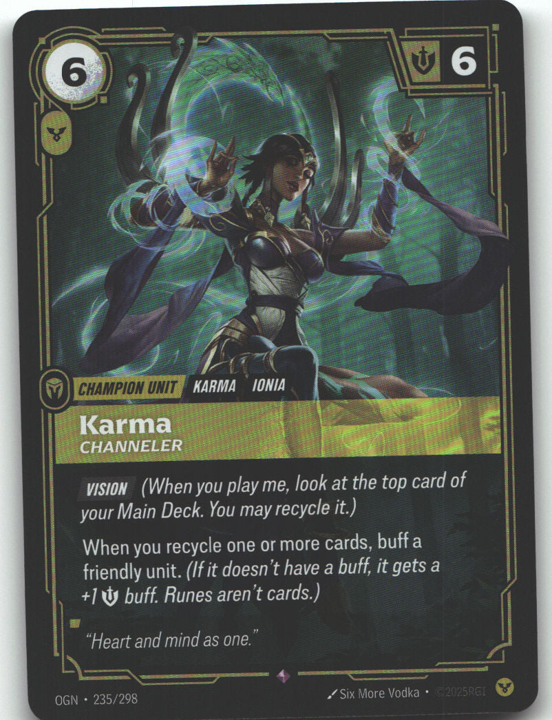 Karma, Channeler