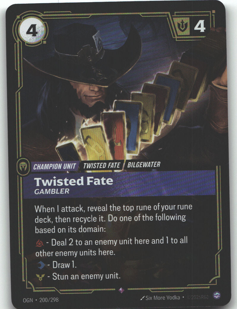 Twisted Fate, Gambler
