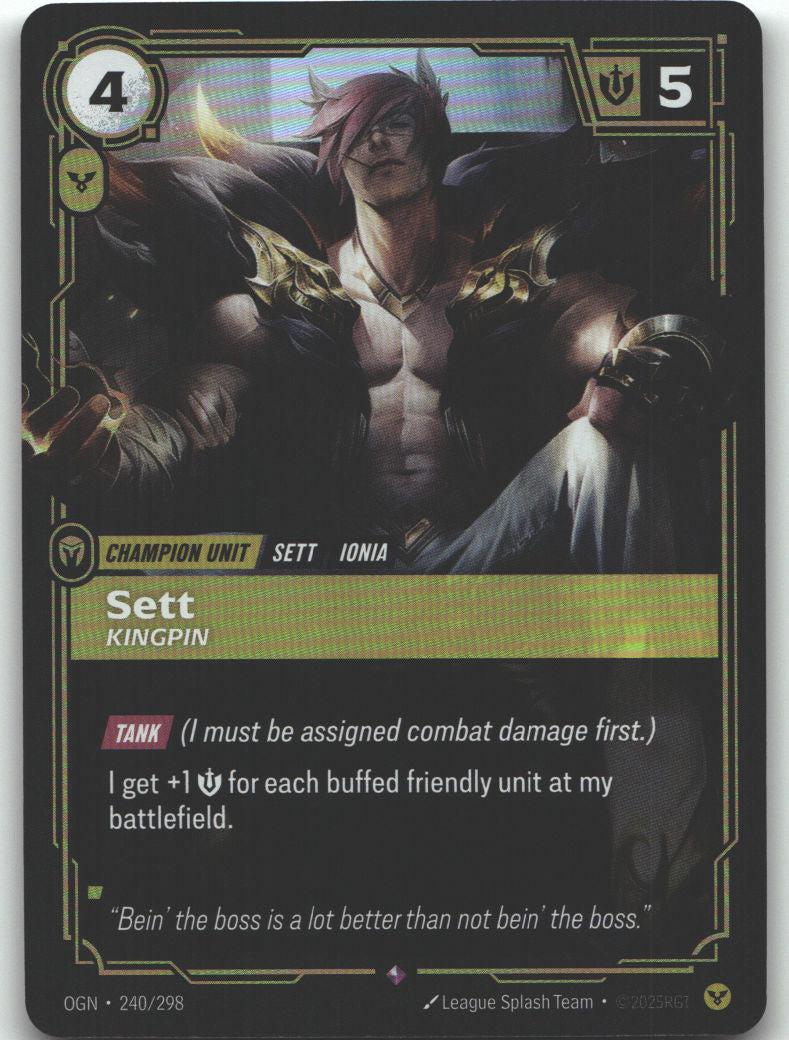Sett, Kingpin | Near Mint / English / Foil