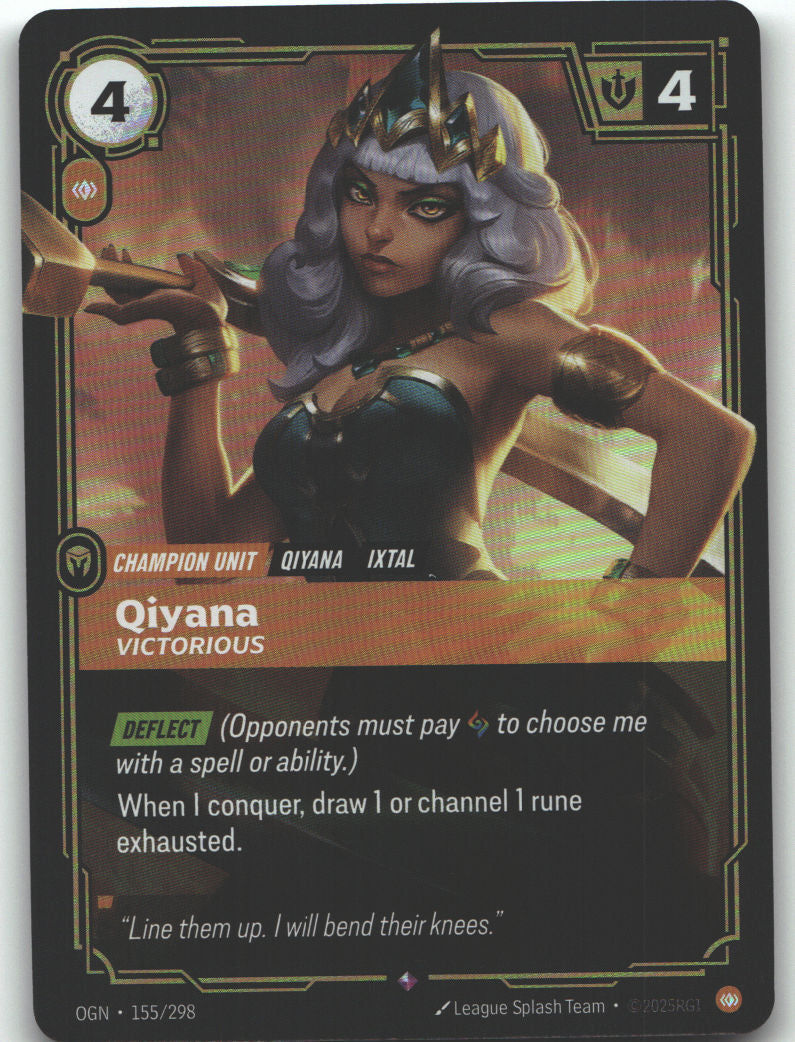 Qiyana, Victorious