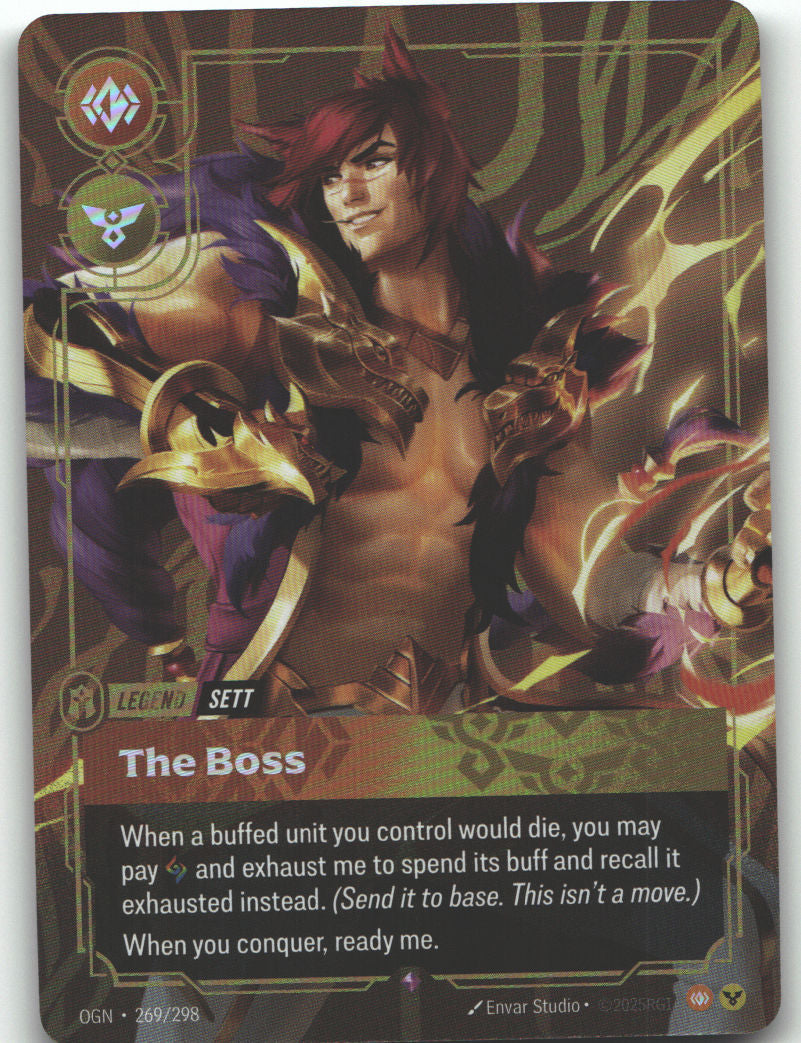 Sett, The Boss | Near Mint / English / Foil