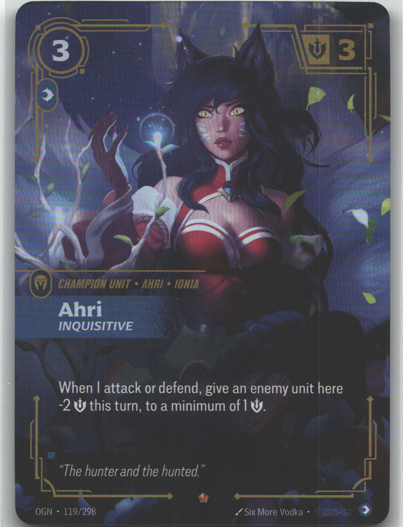 Ahri, Inquisitive