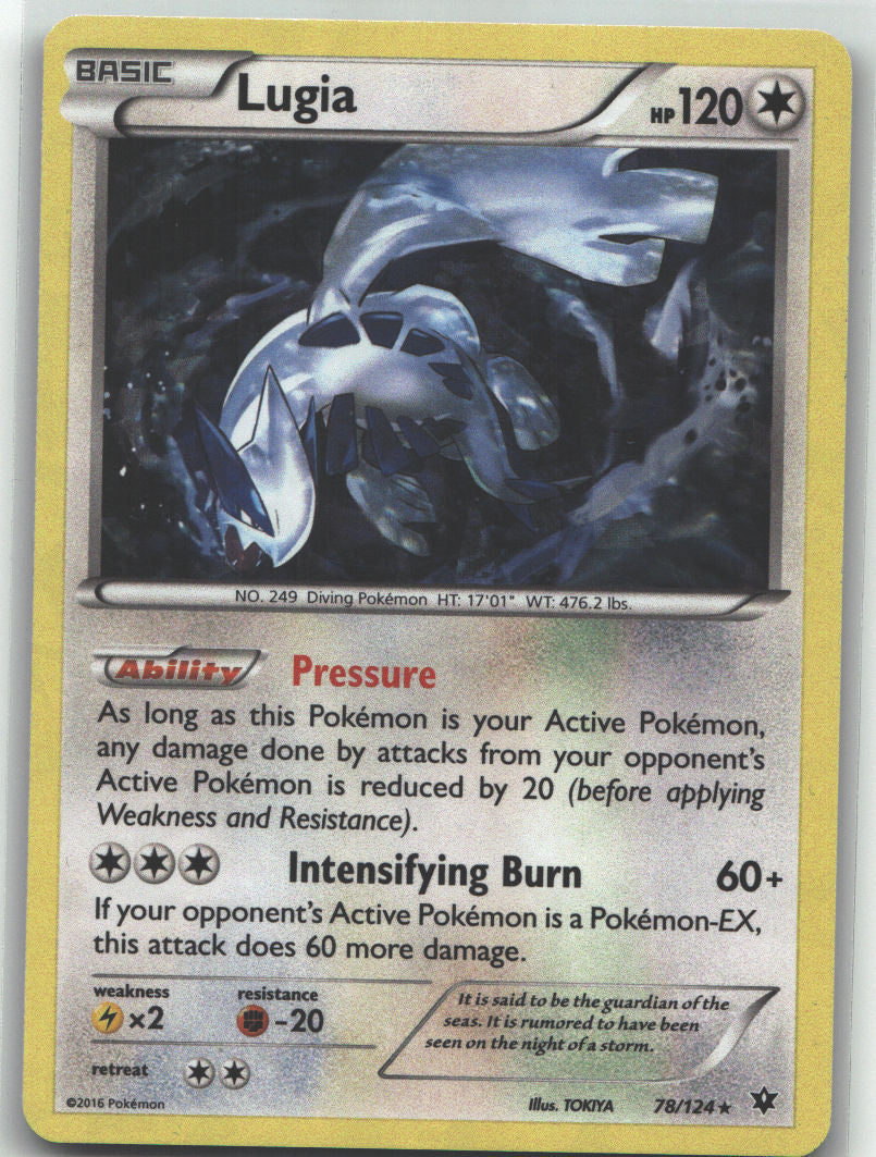 Lugia - 78/124 (XY Fates Collide)