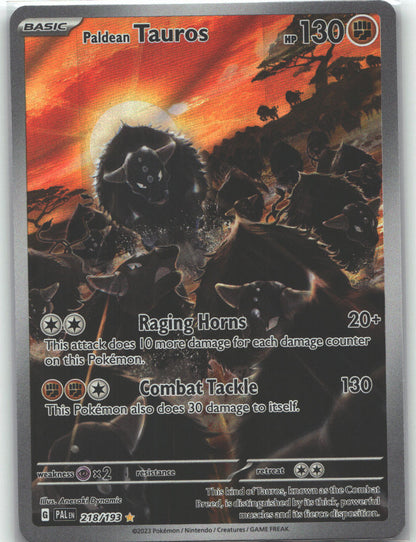 Paldean Tauros - 218/193