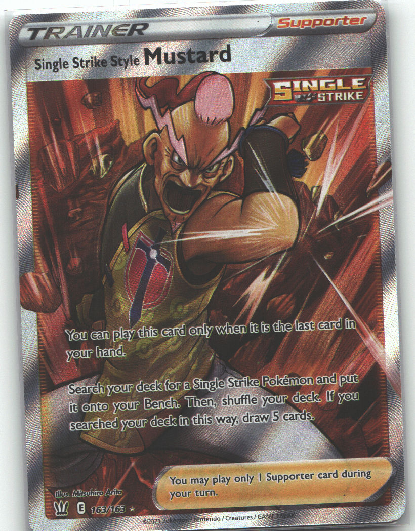 Single Strike Style Mustard (Full Art)