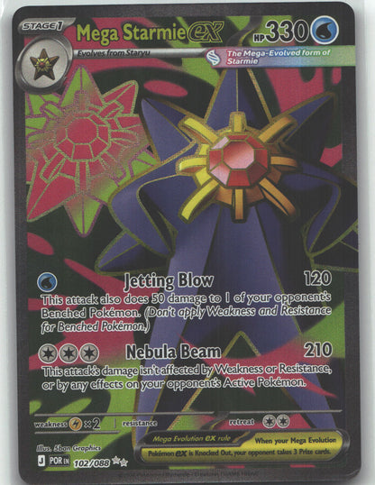 Mega Starmie ex - 102/088