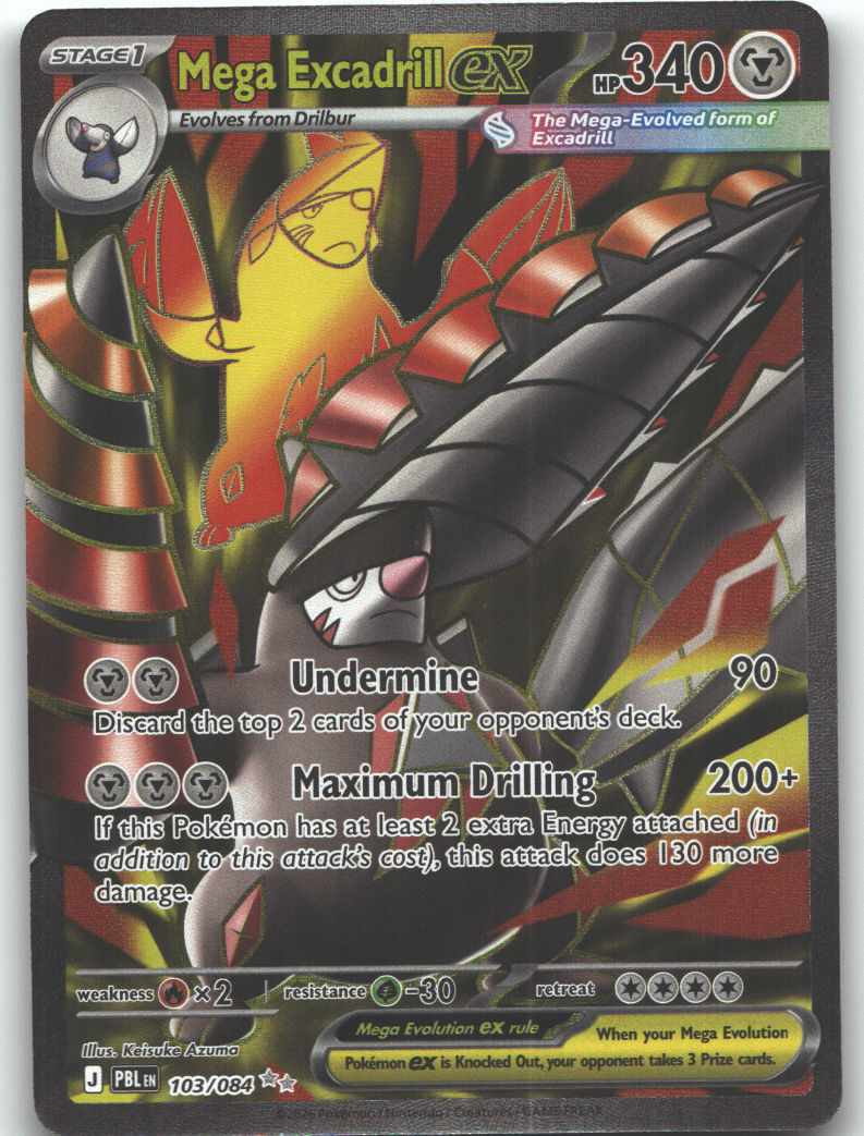 Mega Excadrill ex - 103/084