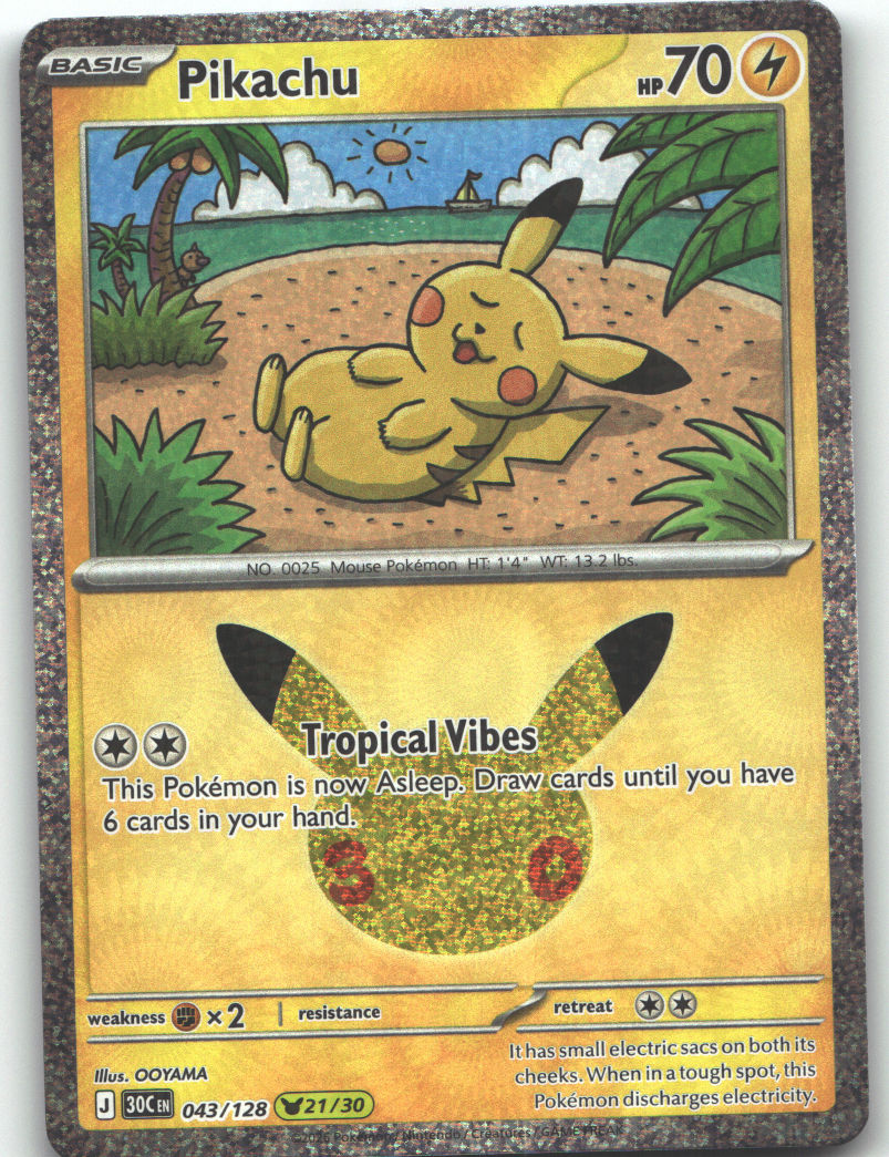 Pikachu - 043/128