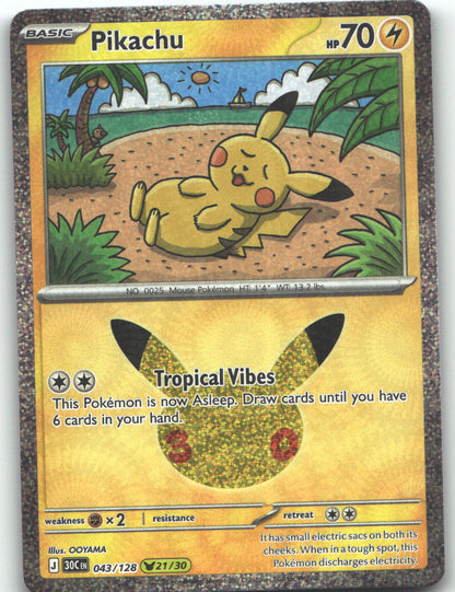 Pikachu - 043/128