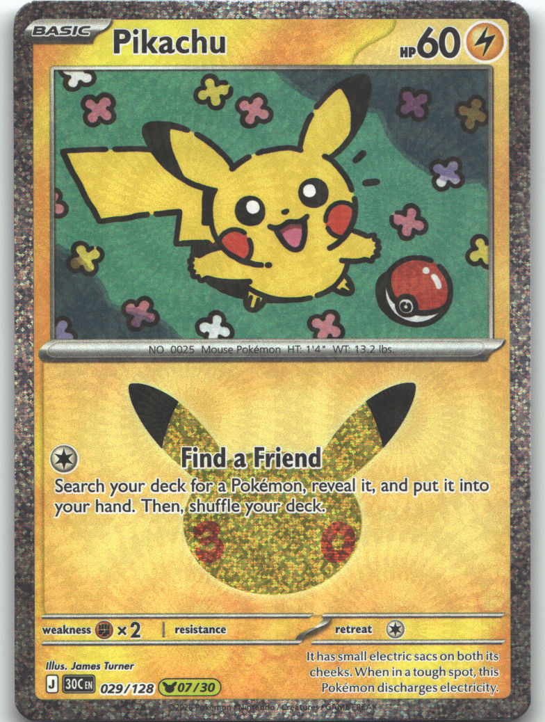 Pikachu - 029/128