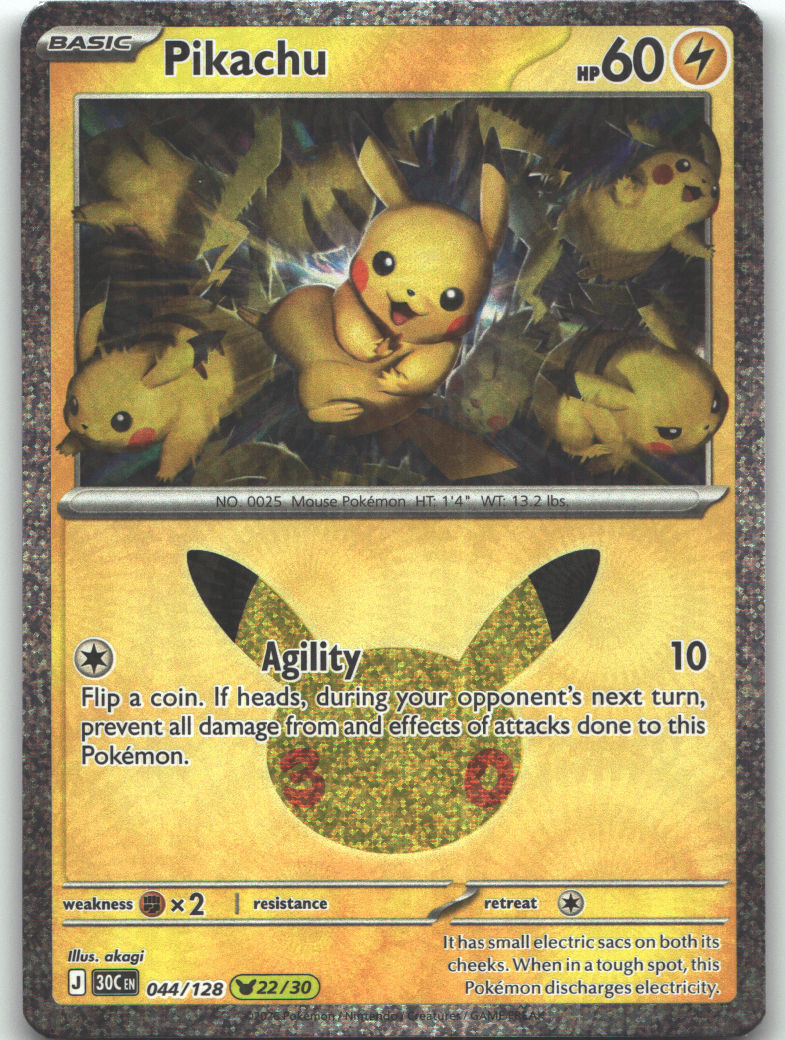 Pikachu - 044/128