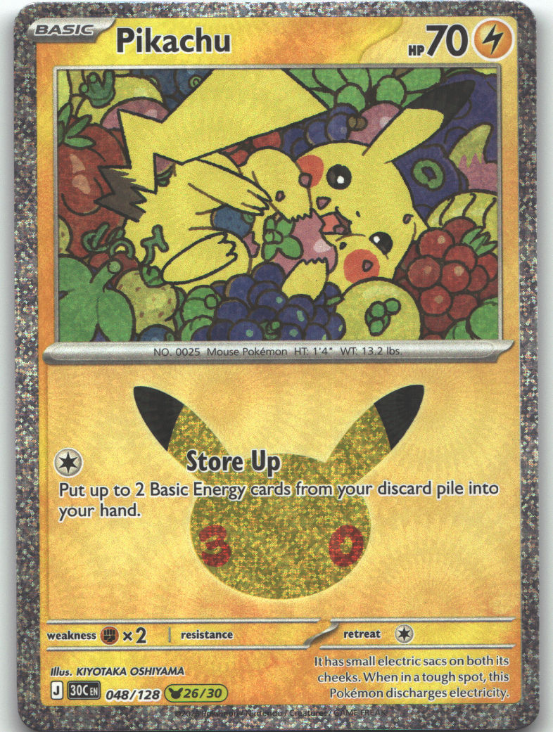 Pikachu - 048/128