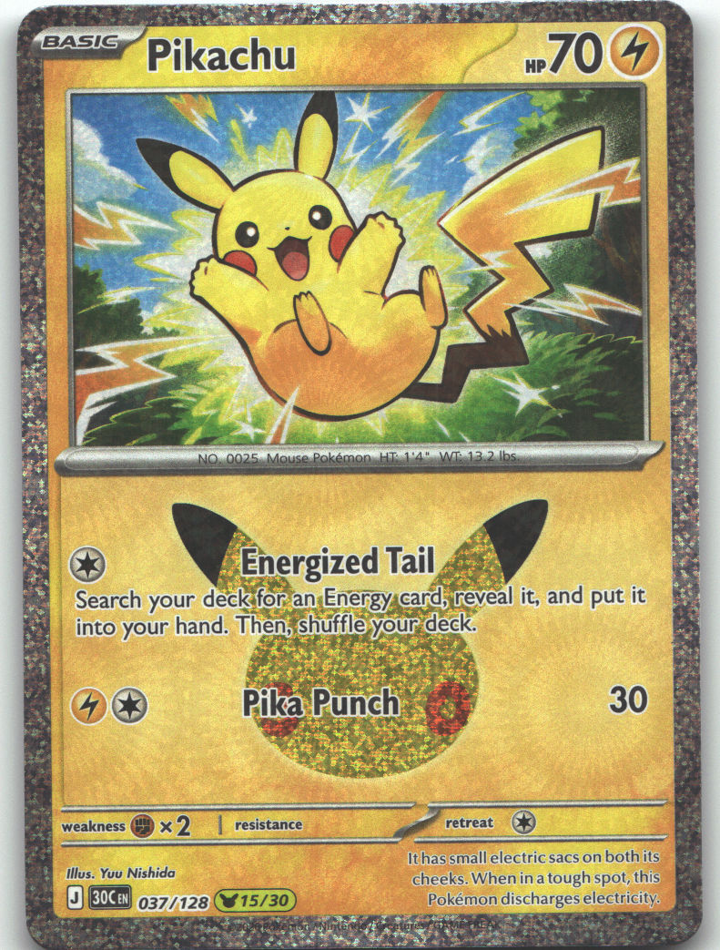 Pikachu - 037/128