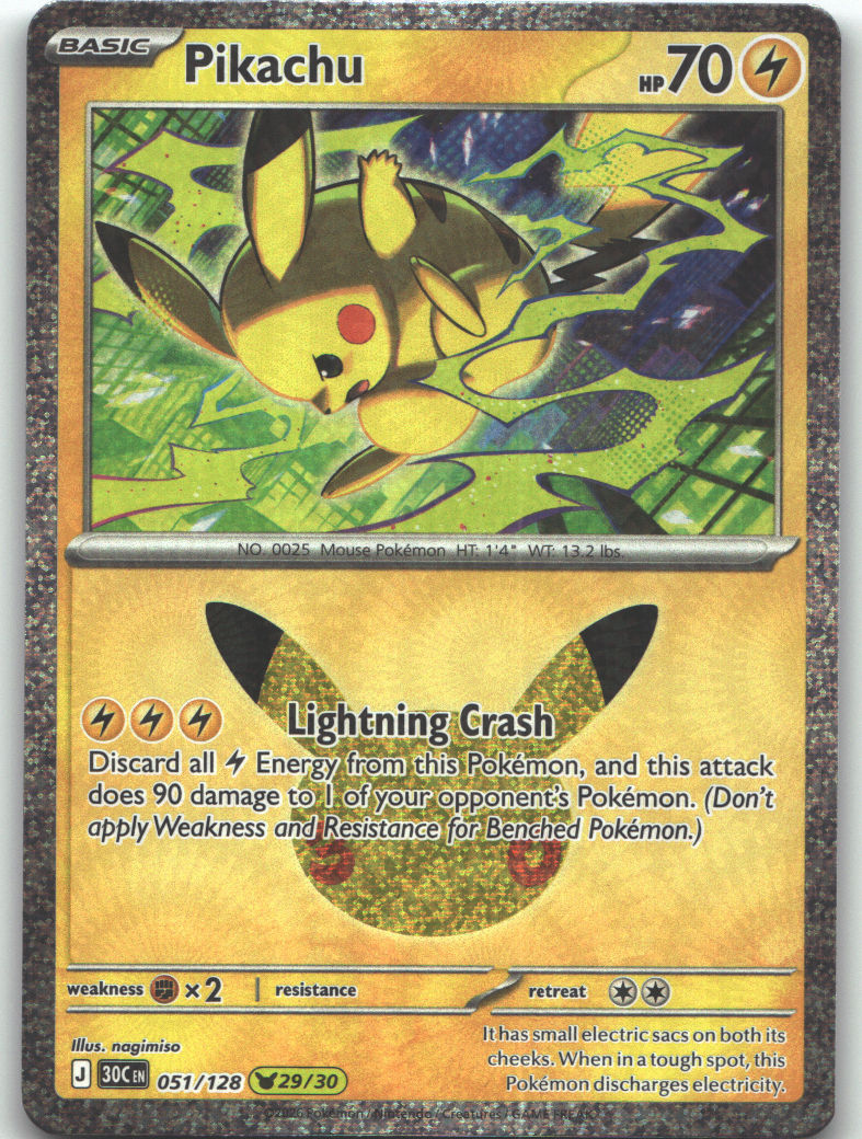 Pikachu - 051/128