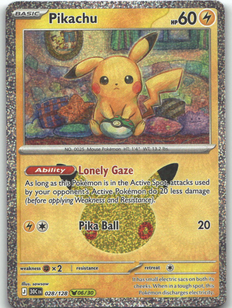 Pikachu - 028/128