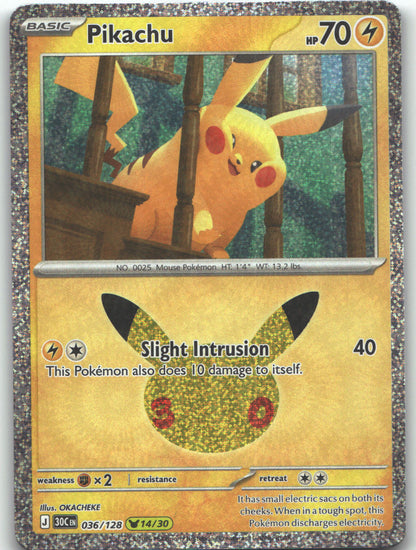 Pikachu - 036/128