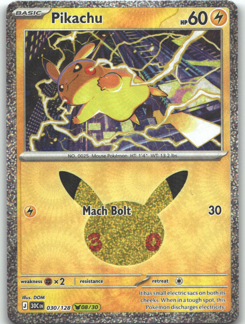 Pikachu - 030/128