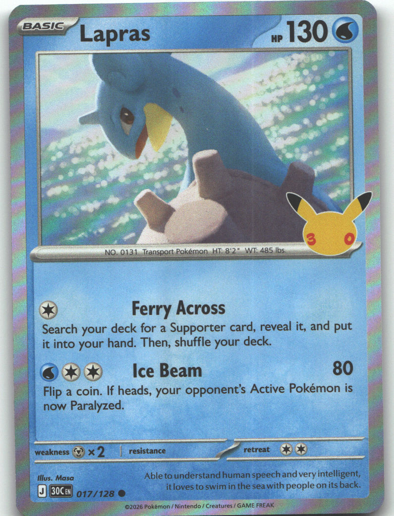 Lapras - 017/128