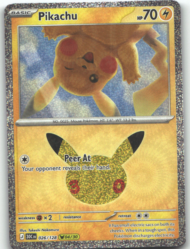 Pikachu - 026/128