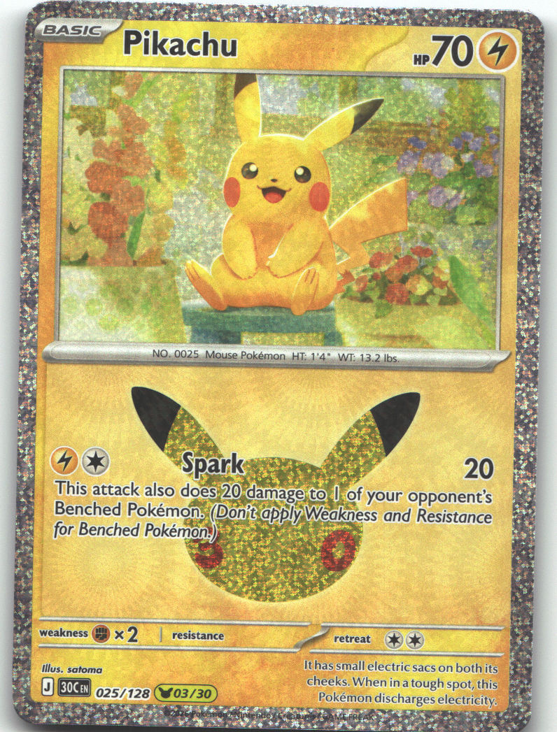 Pikachu - 025/128