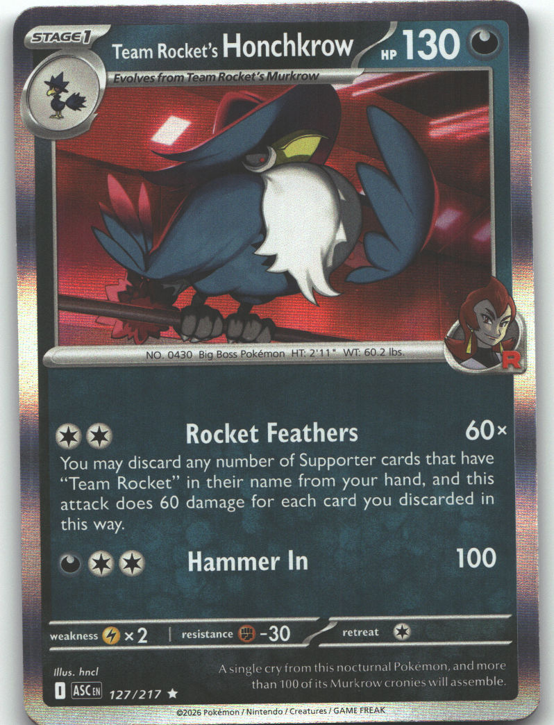 Team Rocket's Honchkrow