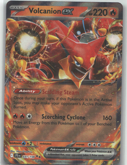 Volcanion ex - 031/159 | Near Mint / English / Holofoil