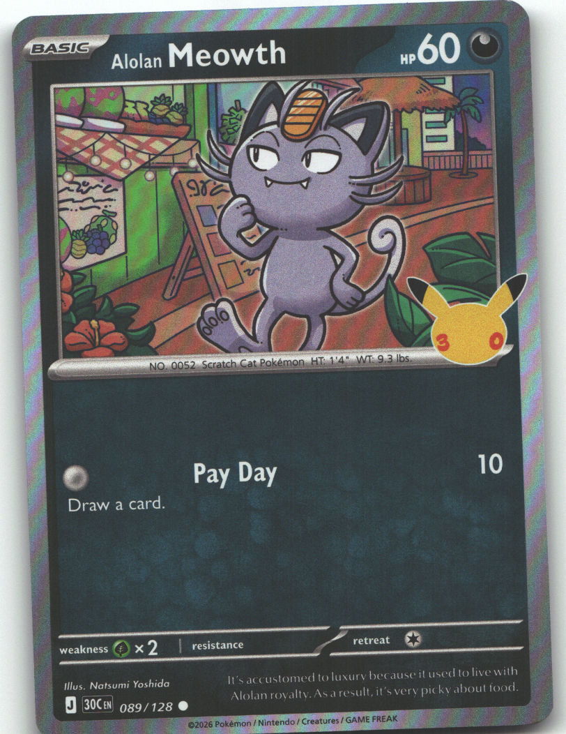Alolan Meowth - 089/128