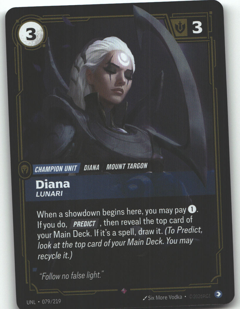 Diana, Lunari | Near Mint / English / Foil