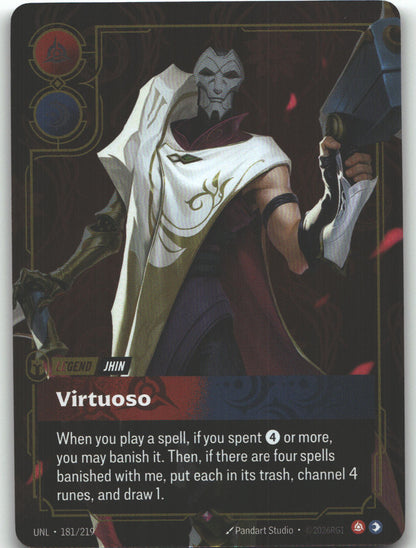 Jhin, Virtuoso