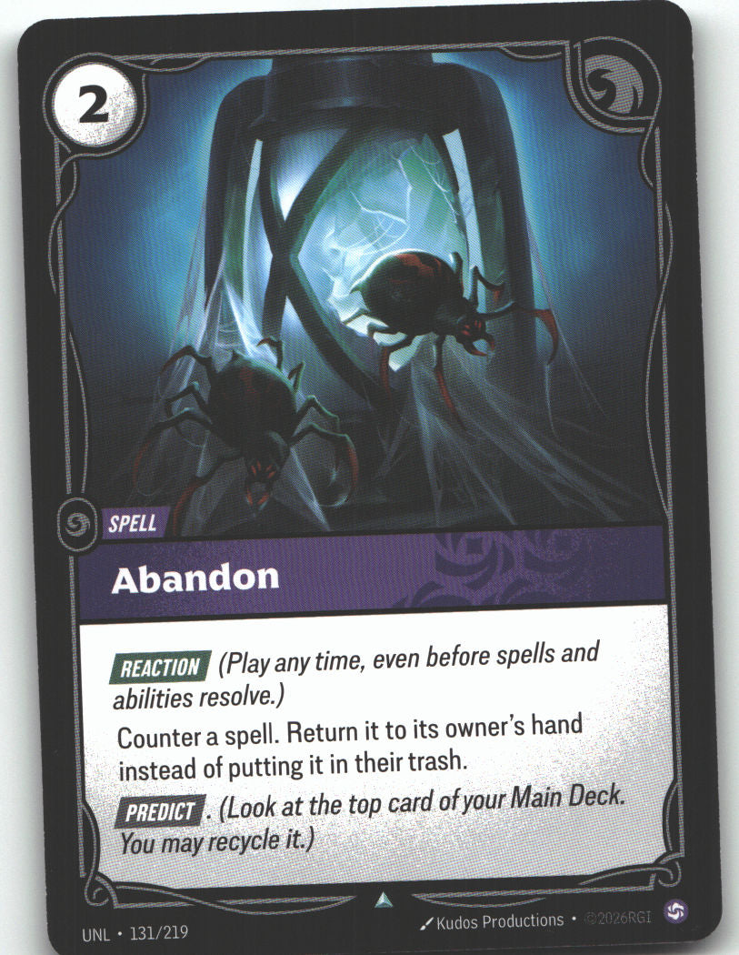 Abandon